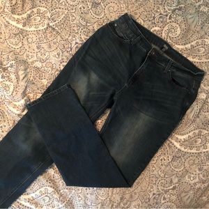REBA Dark Denim Blue Jeans Size 12